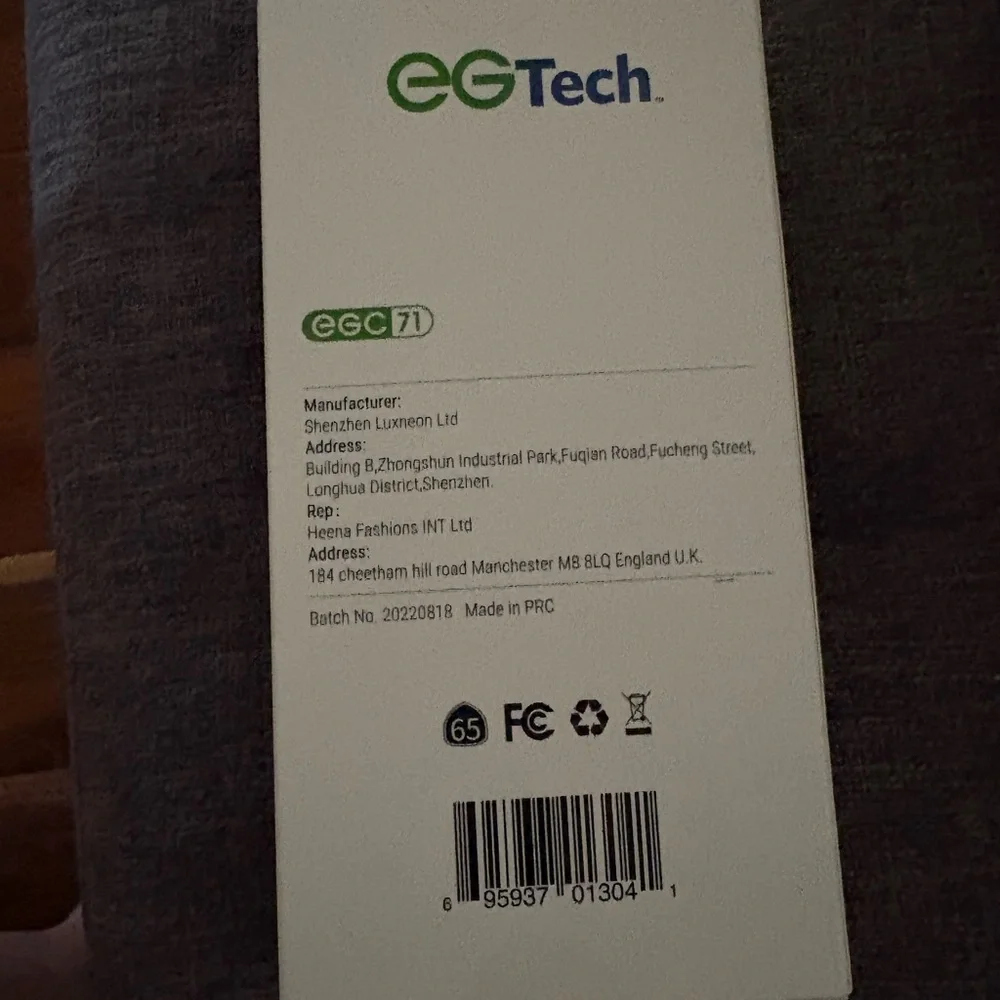 Black Portable Charger